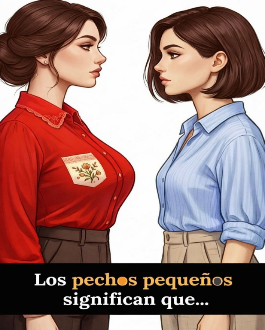Si una mujer tiene los SĒN0S pequeñ0s, sign1fica que su va…Ver más